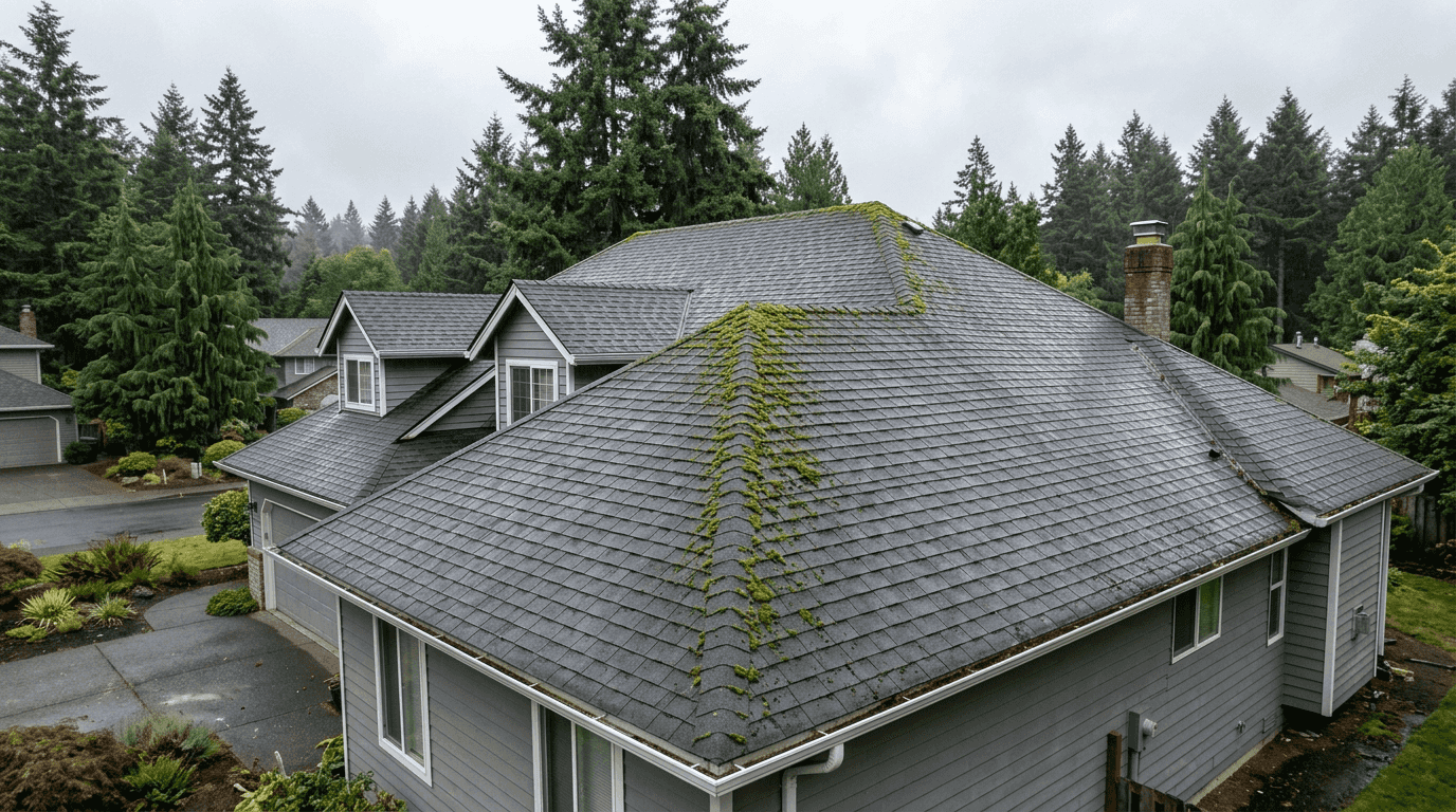 Roof Moss Treatment & Prevention in Vancouver, WA - Alpine Roof and Gutter Cleaning